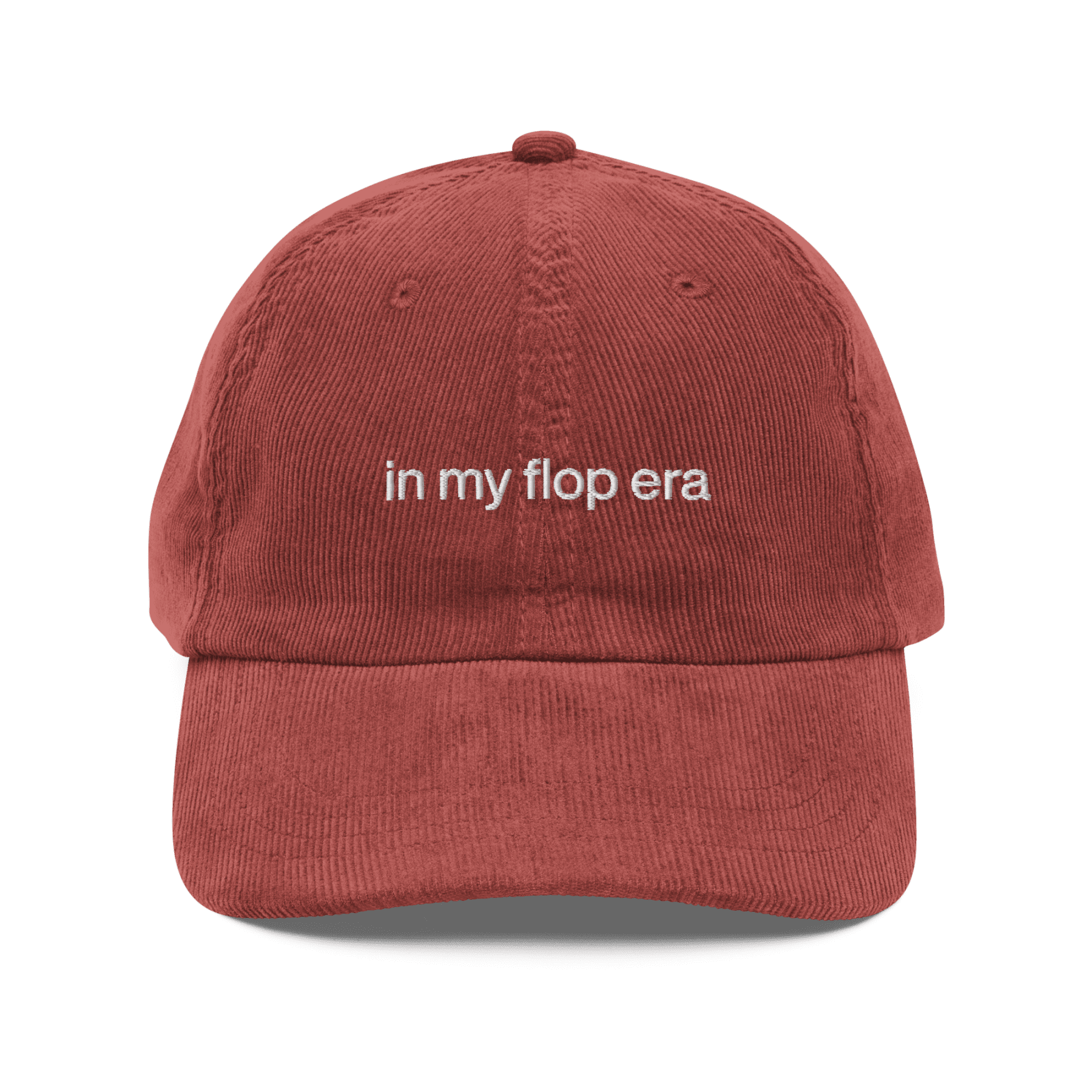 In My Flop Era Embroidered Hat - Polychrome Goods