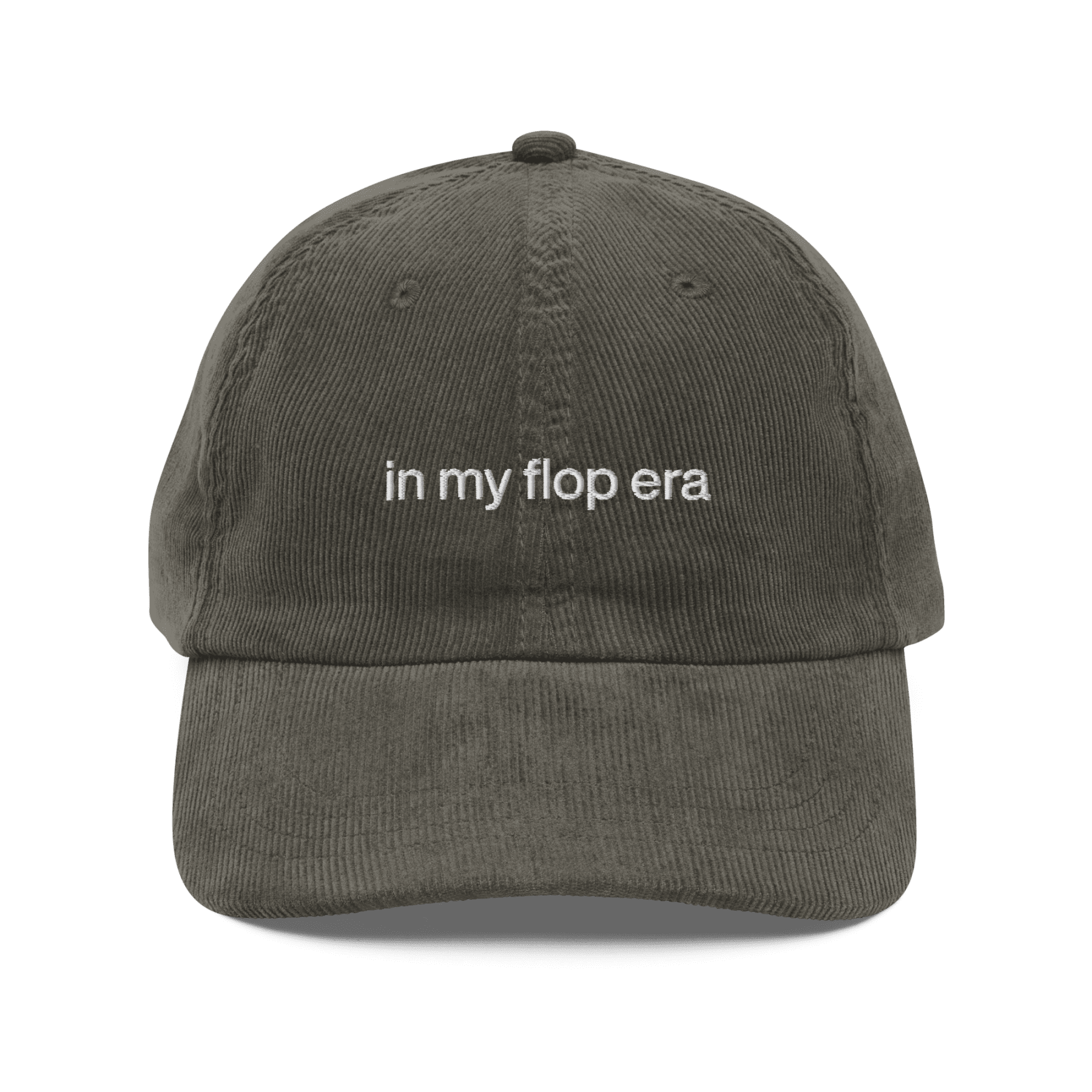 In My Flop Era Embroidered Hat - Polychrome Goods