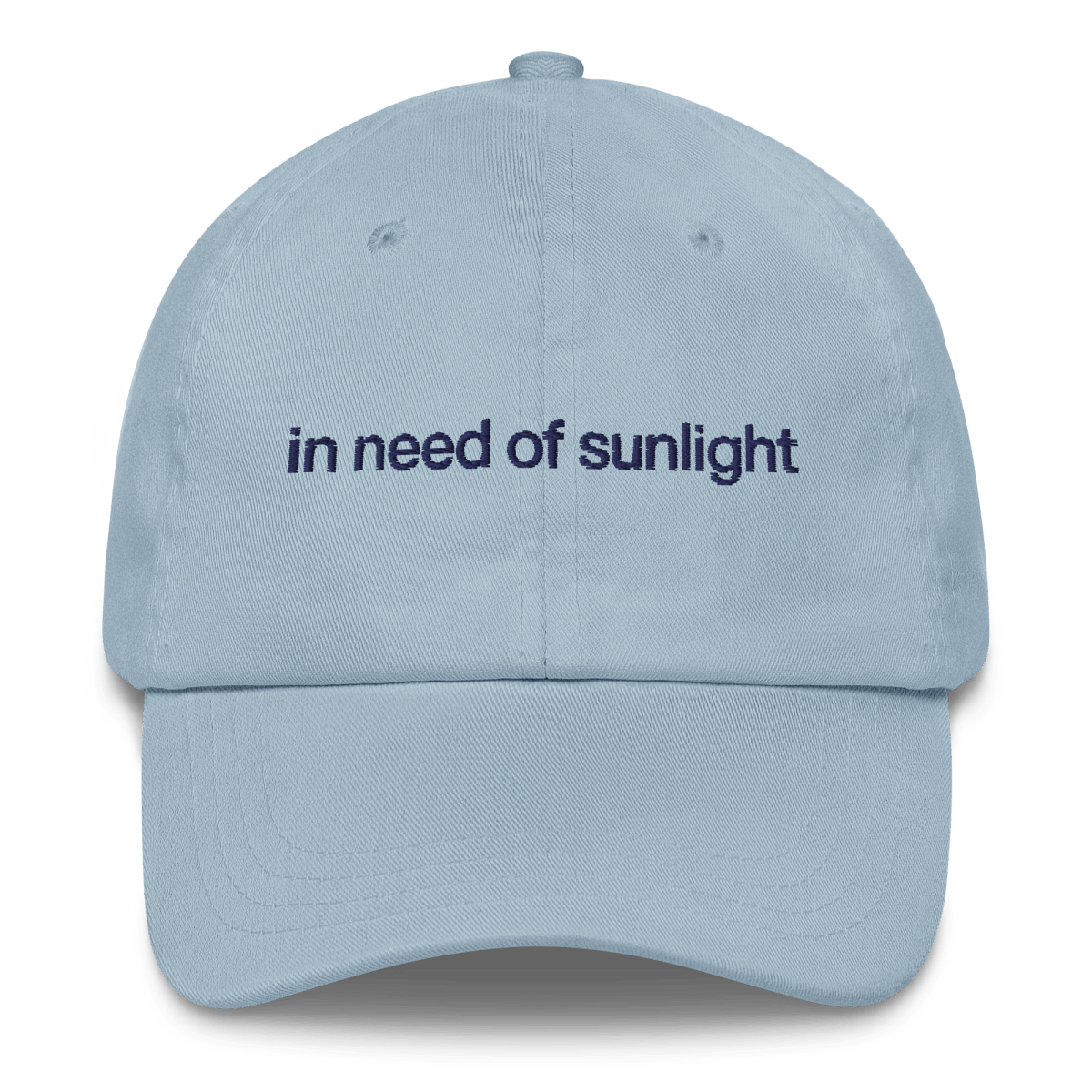 In Need of Sunlight Embroidered Hat - Polychrome Goods 🍊