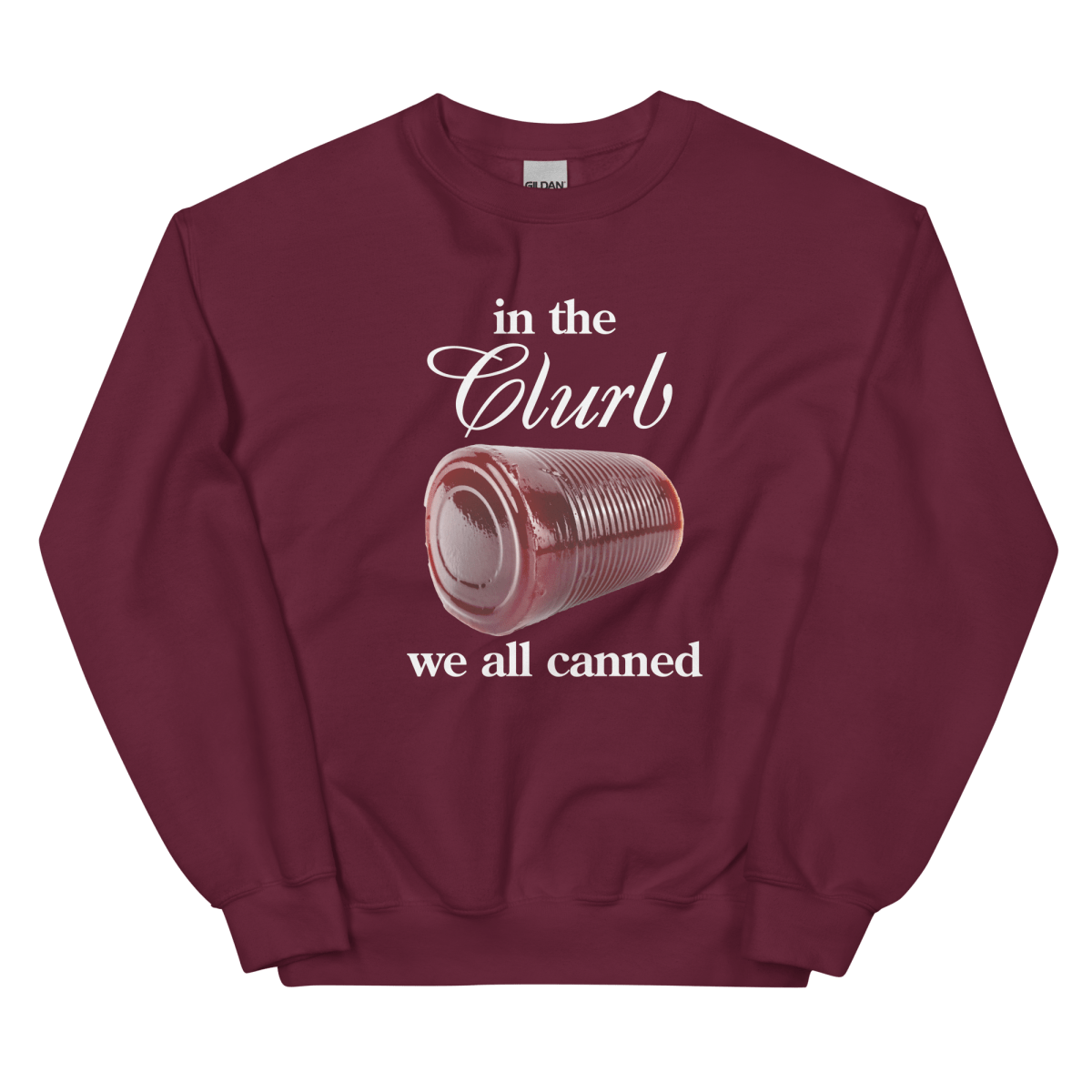 In the clurb, we all canned Cranberry Sweatshirt - Polychrome Goods 🍊