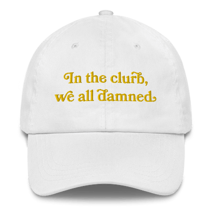 In the clurb, we all damned Embroidered Hat - Polychrome Goods 🍊