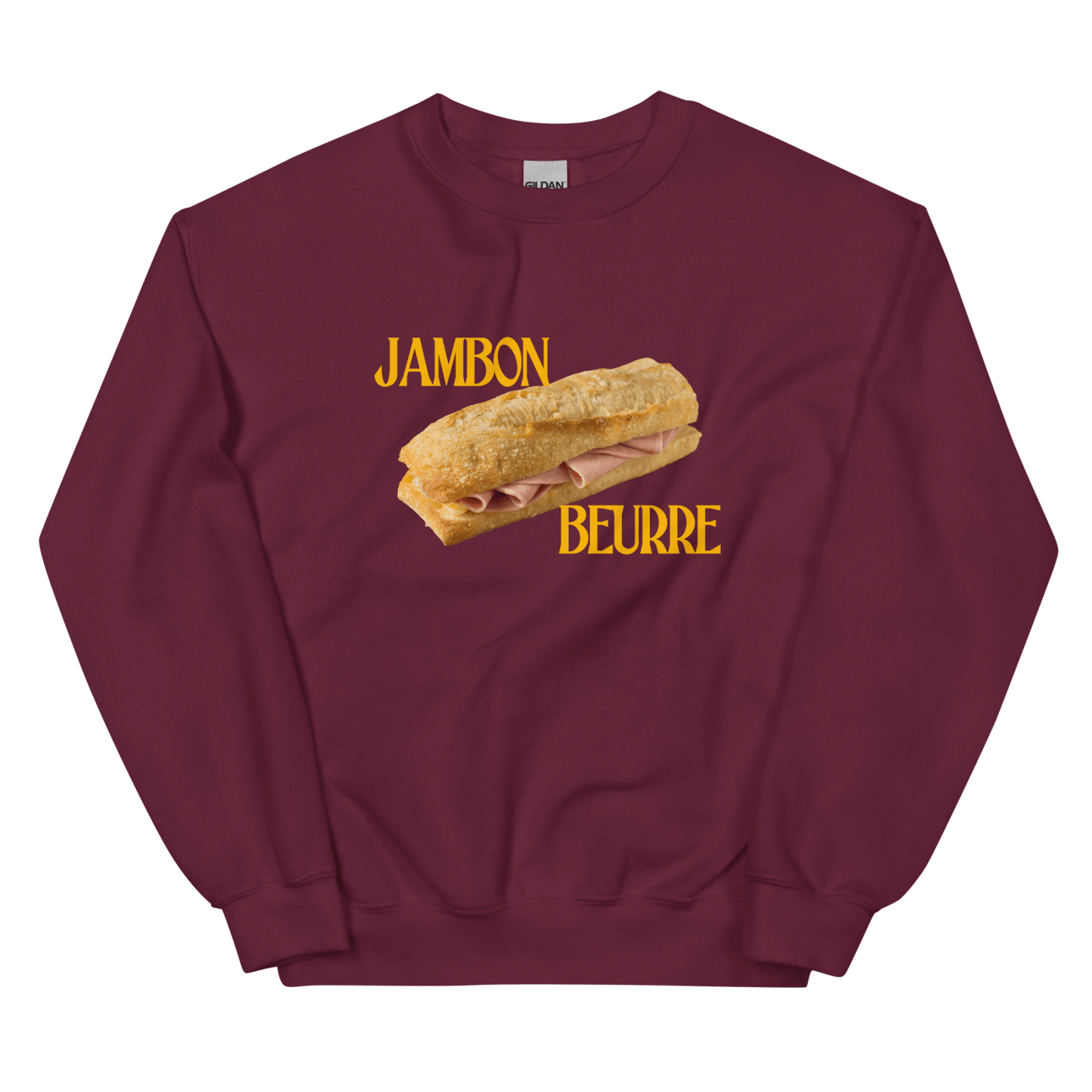 Jambon Beurre Sweatshirt - Polychrome Goods 🍊