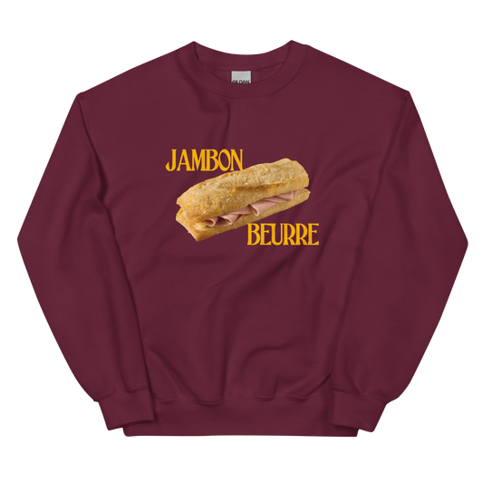 Jambon Beurre Sweatshirt - Polychrome Goods 🍊