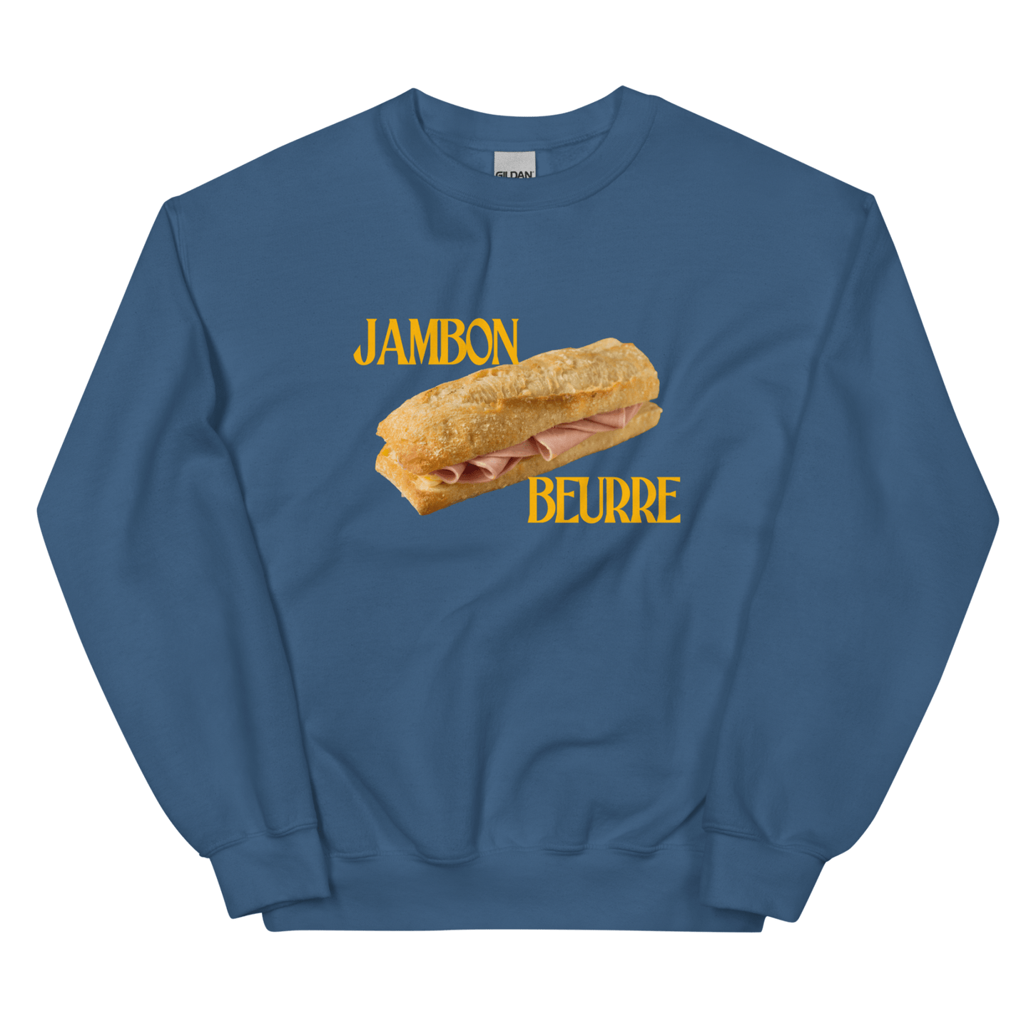 Jambon Beurre Sweatshirt - Polychrome Goods 🍊