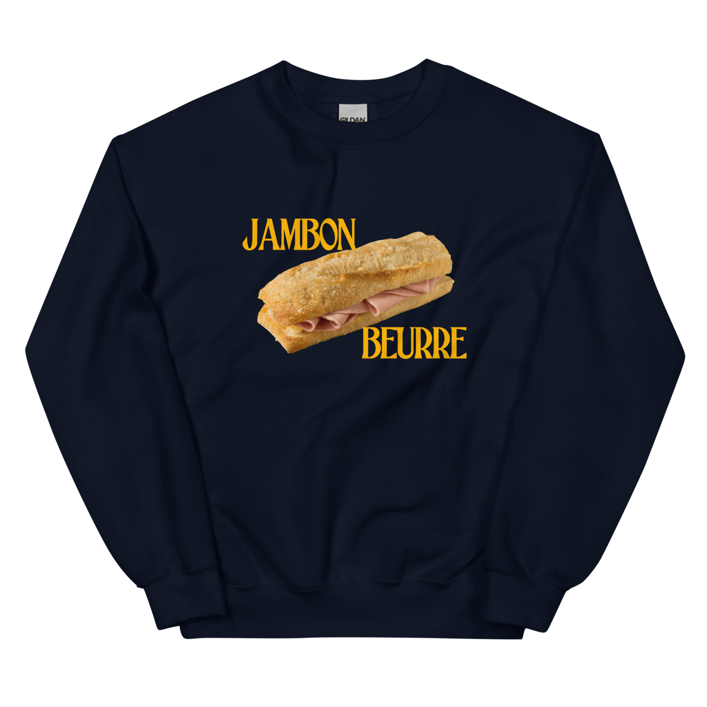 Jambon Beurre Sweatshirt - Polychrome Goods 🍊