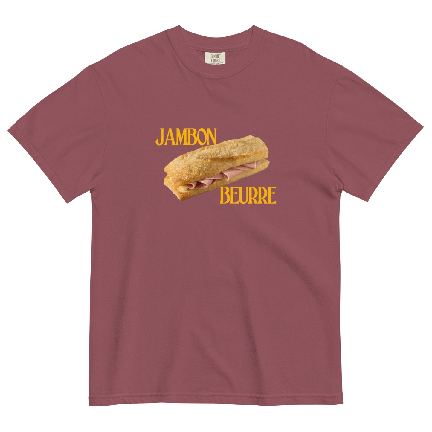 Jambon Beurre T-Shirt - Polychrome Goods 🍊