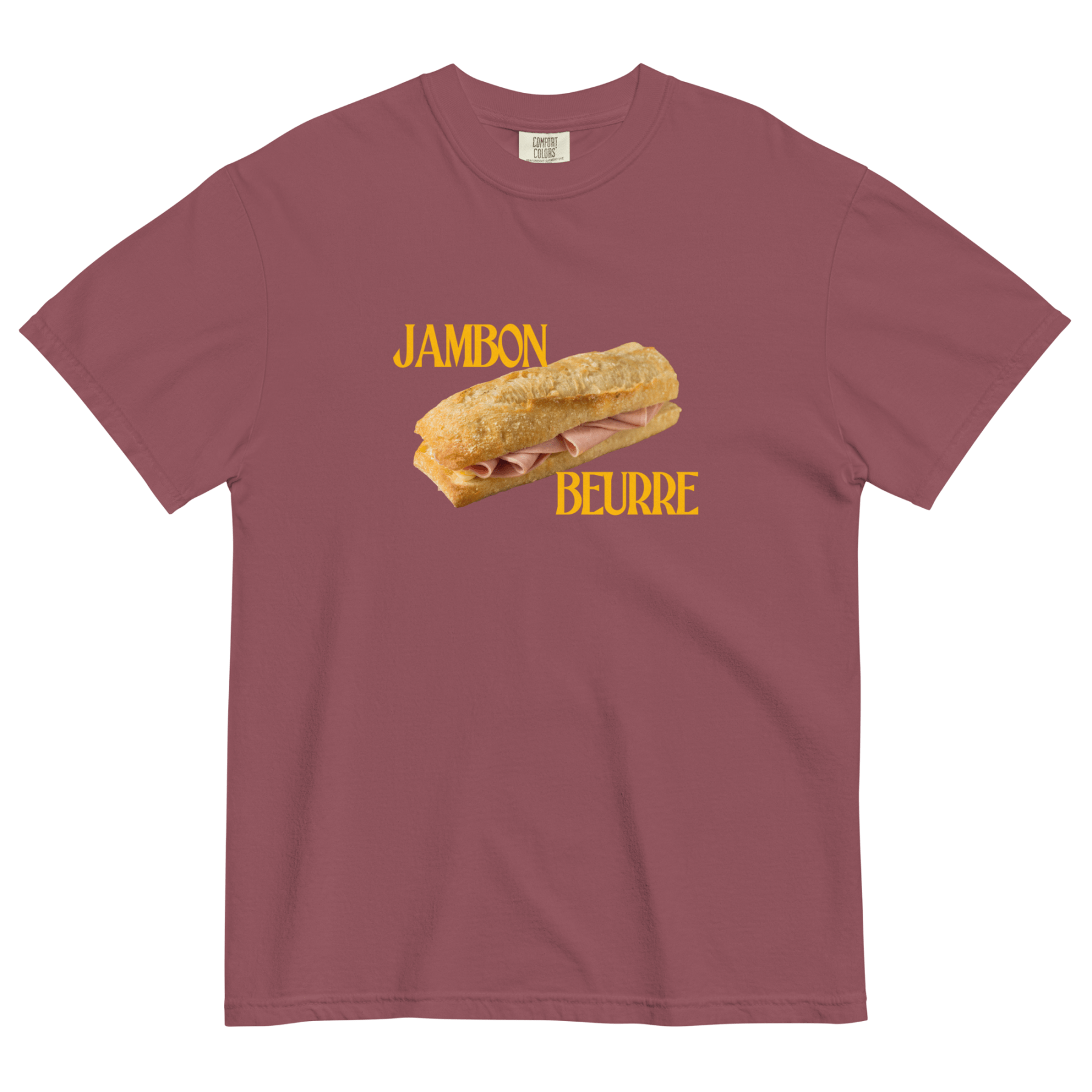 Jambon Beurre T-Shirt - Polychrome Goods 🍊