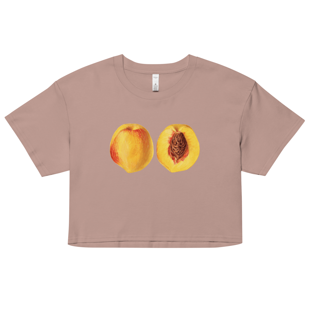 Juicy Summer Peach Crop Top - Polychrome Goods 🍊