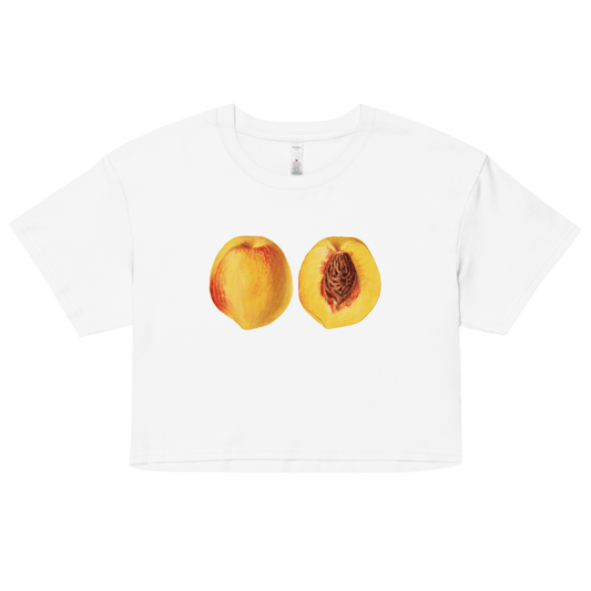 Juicy Summer Peach Crop Top - Polychrome Goods 🍊