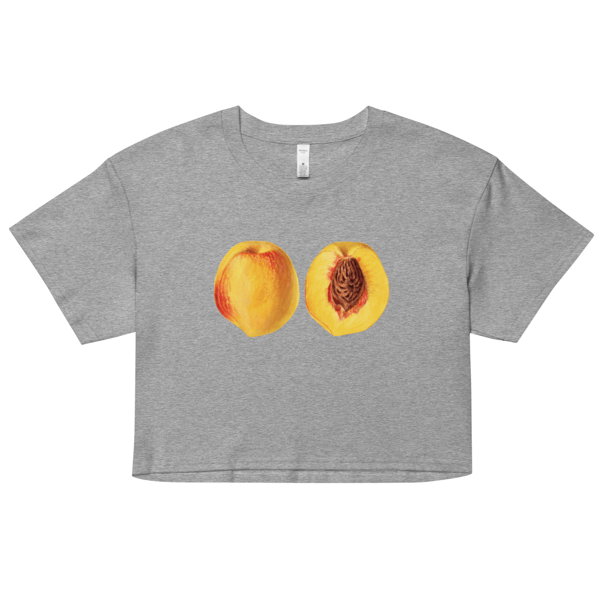 Juicy Summer Peach Crop Top - Polychrome Goods 🍊