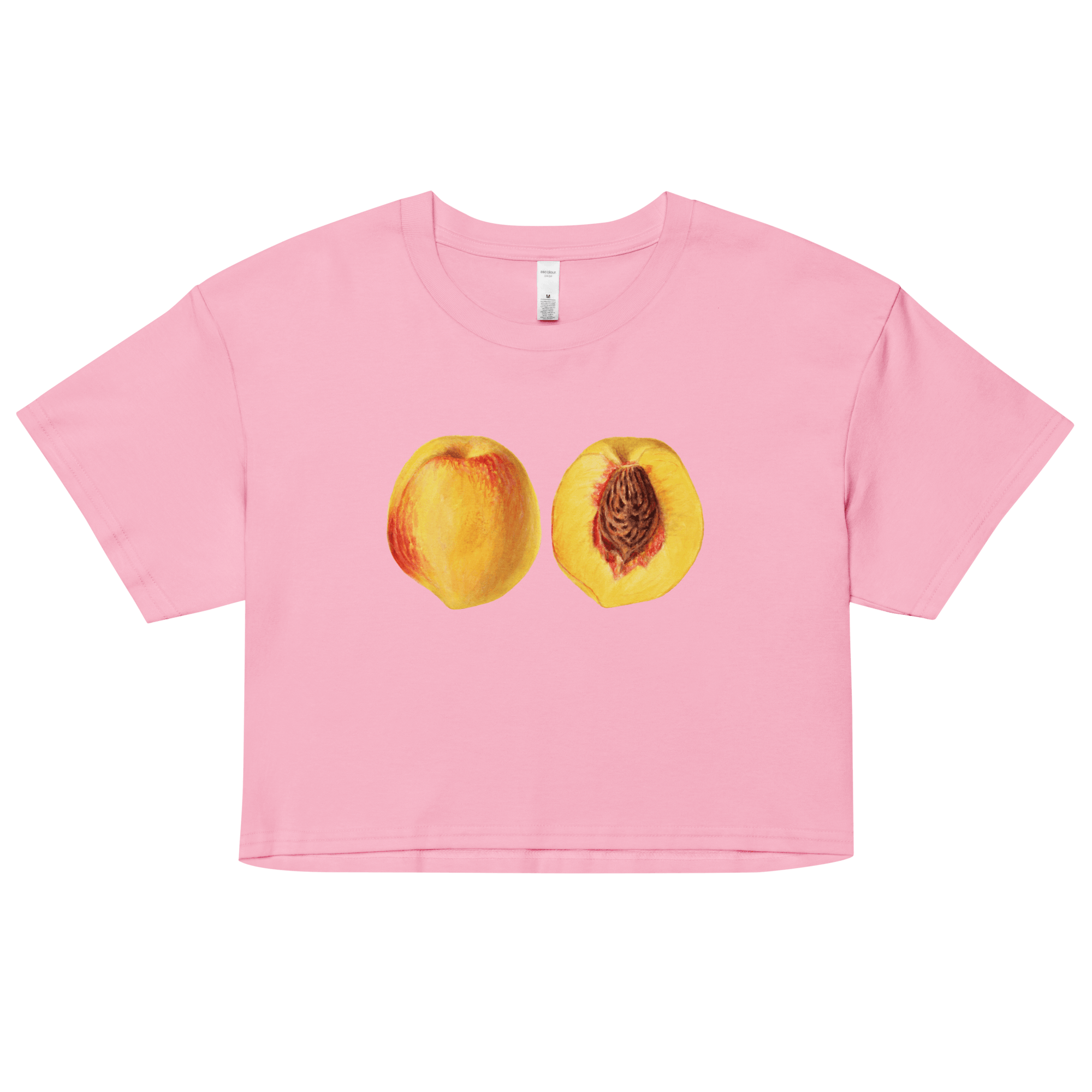 Juicy Summer Peach Crop Top - Polychrome Goods 🍊
