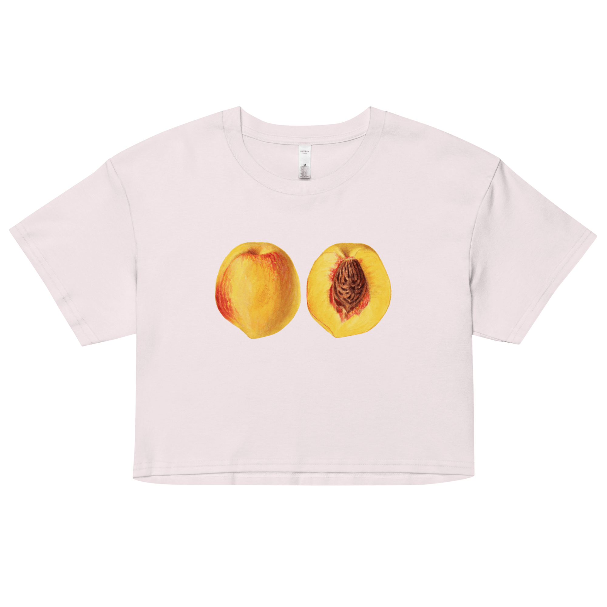 Juicy Summer Peach Crop Top - Polychrome Goods 🍊