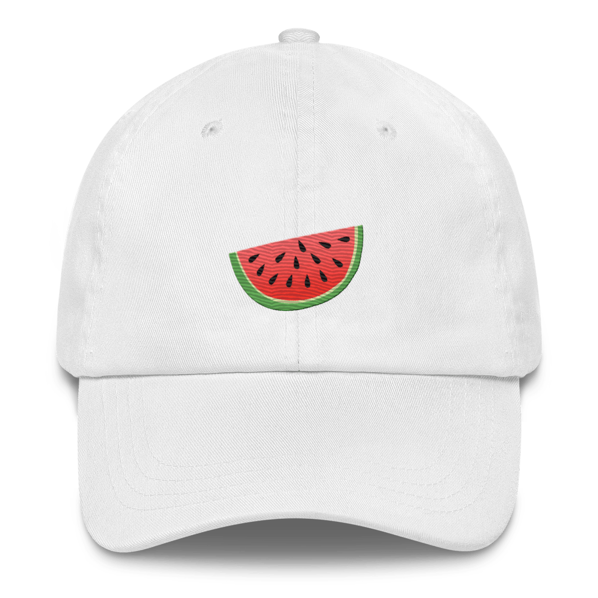 Juicy Watermelon Embroidered Dad Hat - Polychrome Goods 🍊