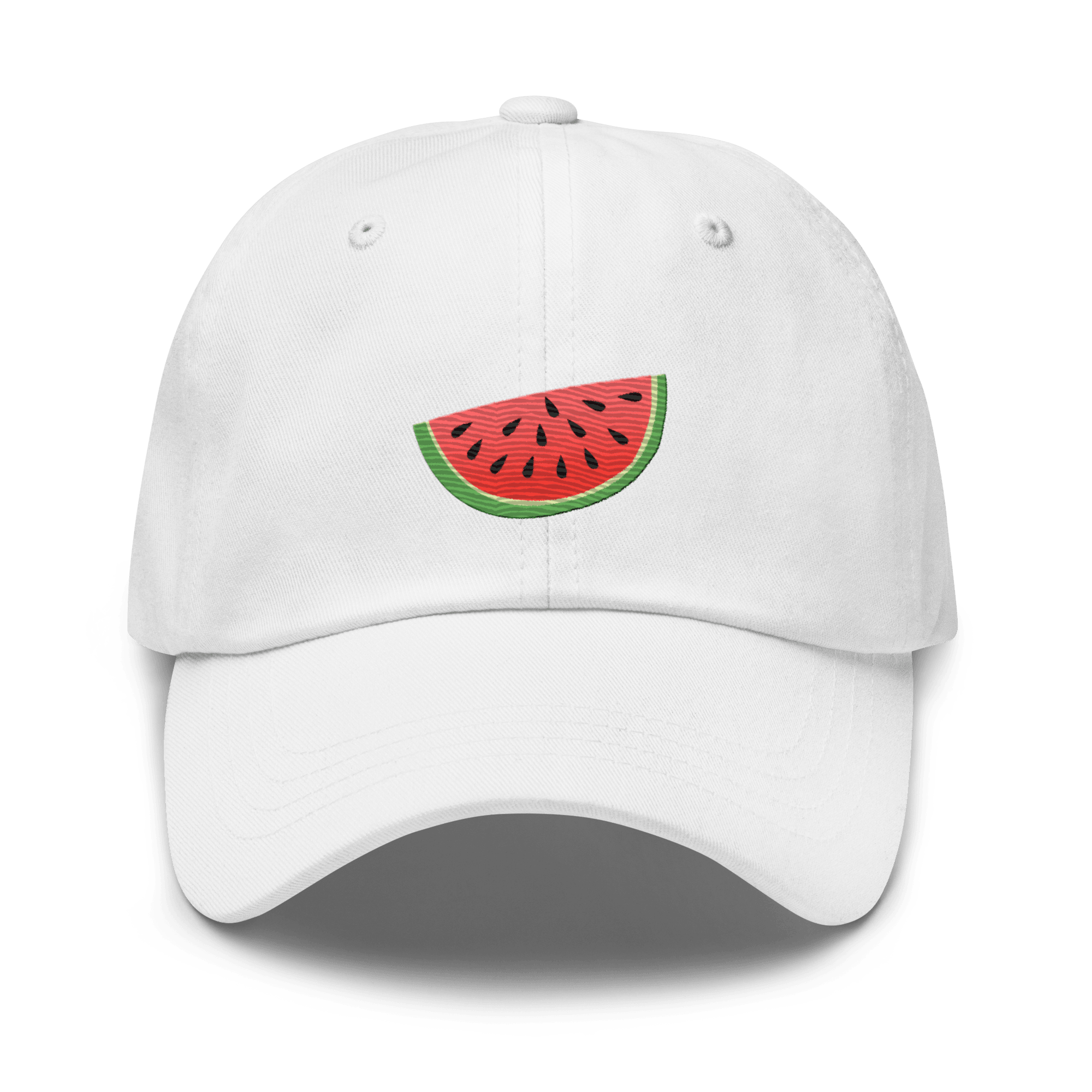 Juicy Watermelon Embroidered Dad Hat - Polychrome Goods 🍊