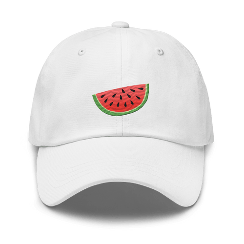 Juicy Watermelon Embroidered Dad Hat
