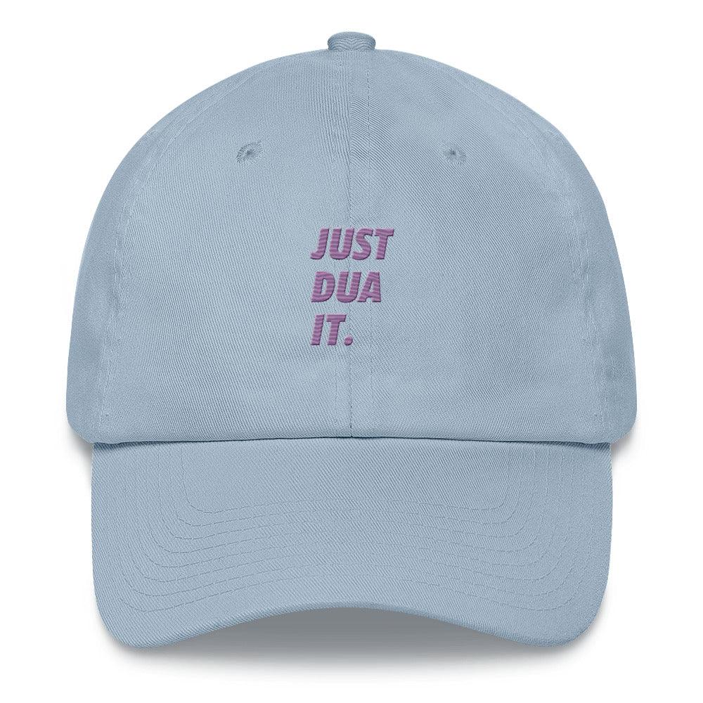 "Just Dua It" Embroidered Dad Hat - Polychrome Goods 🍊