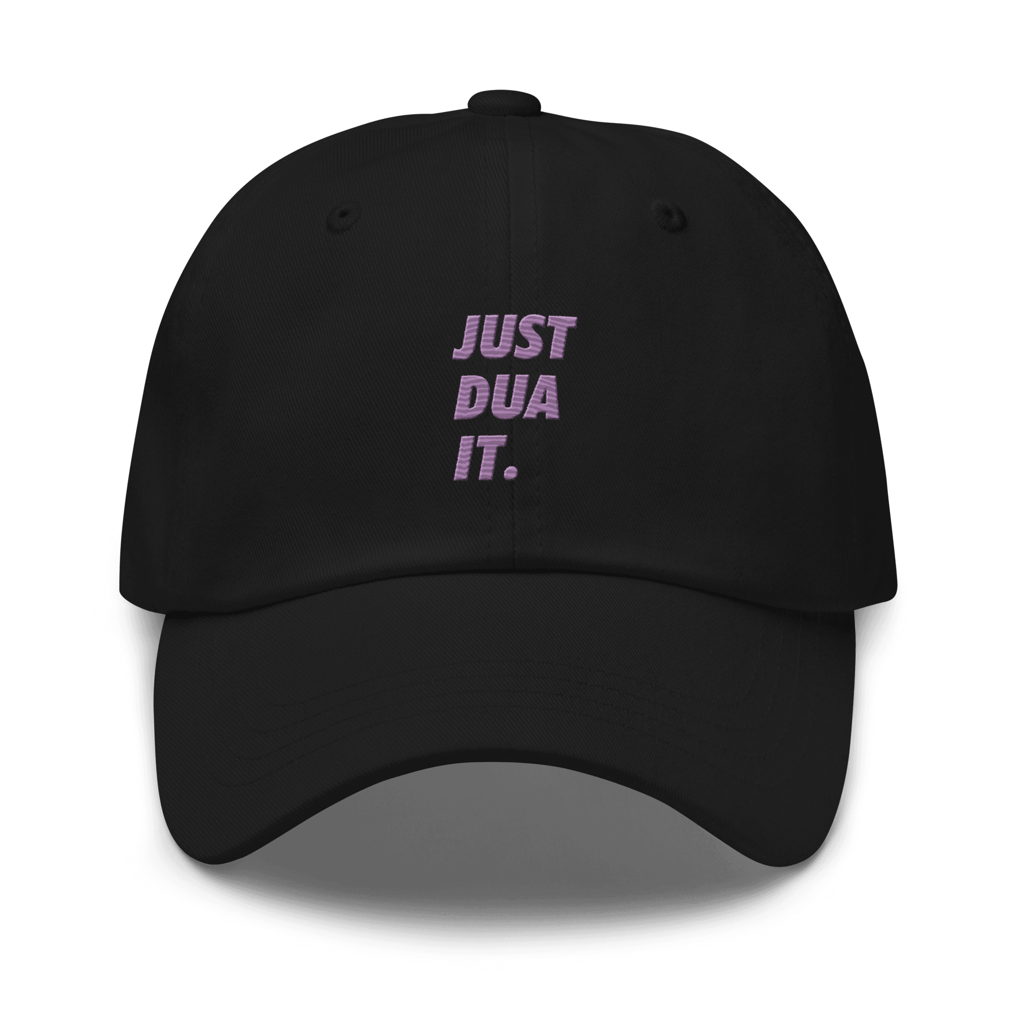 "Just Dua It" Embroidered Dad Hat - Polychrome Goods 🍊