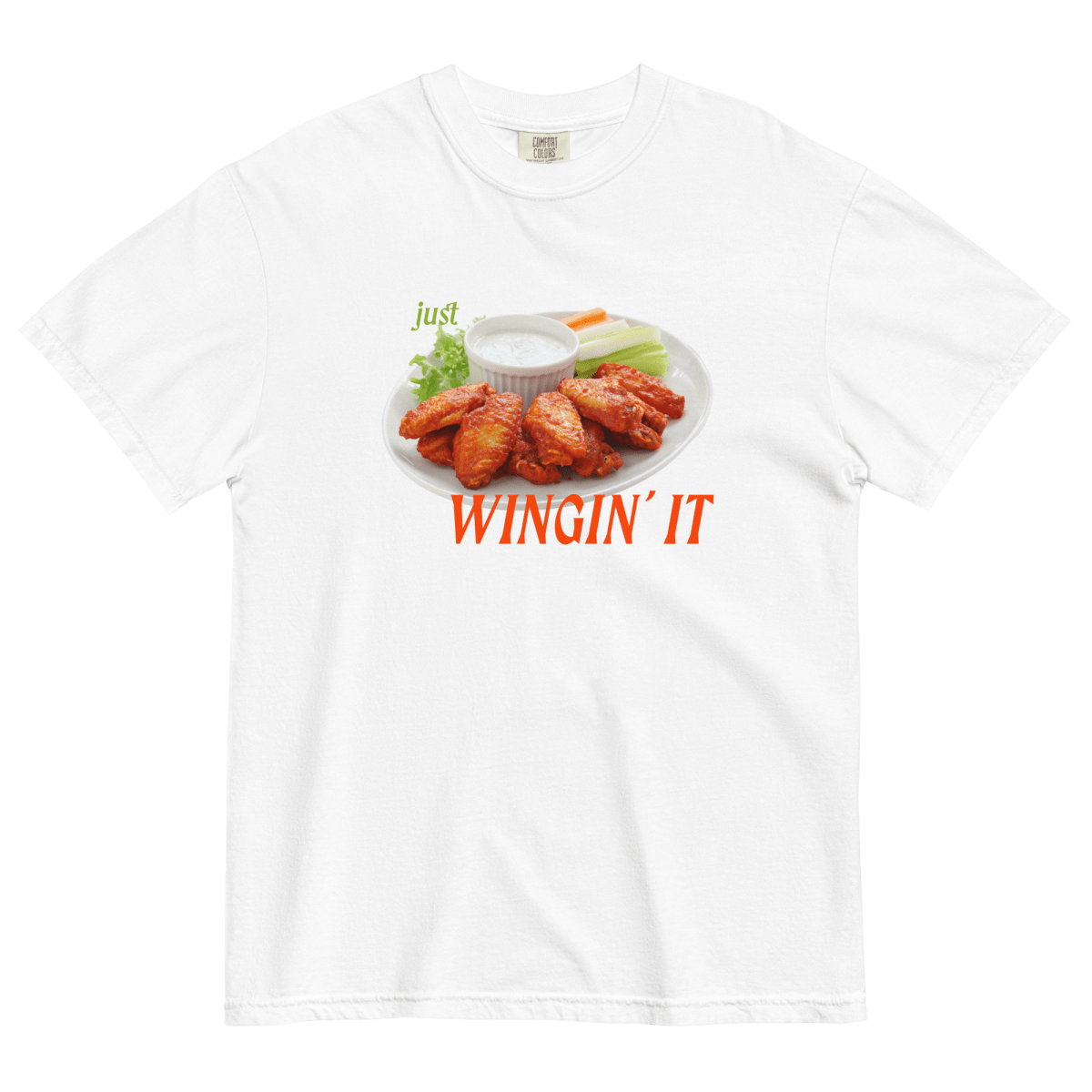 Just Wingin' It T-Shirt - Polychrome Goods 🍊