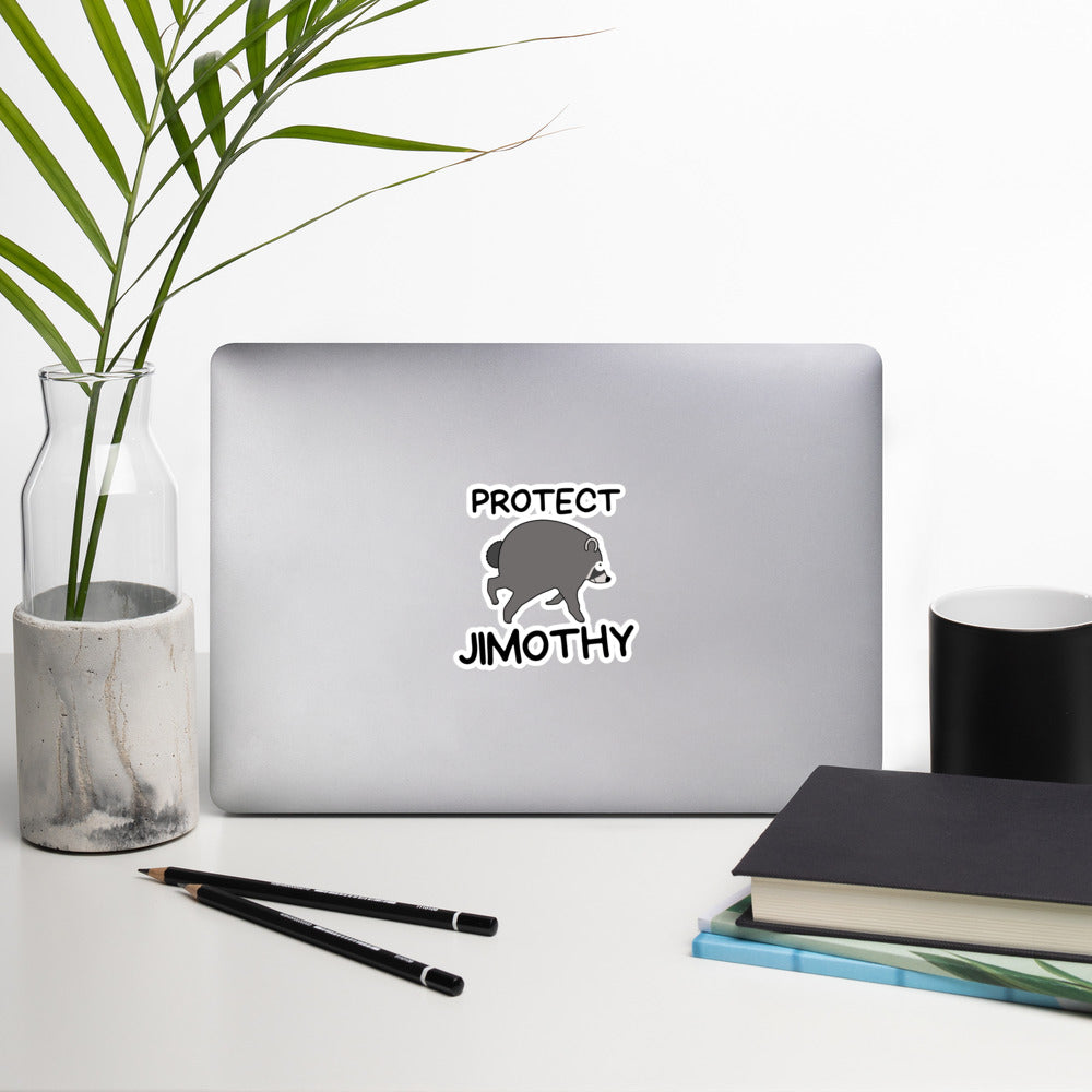 Protect Jimothy Sticker
