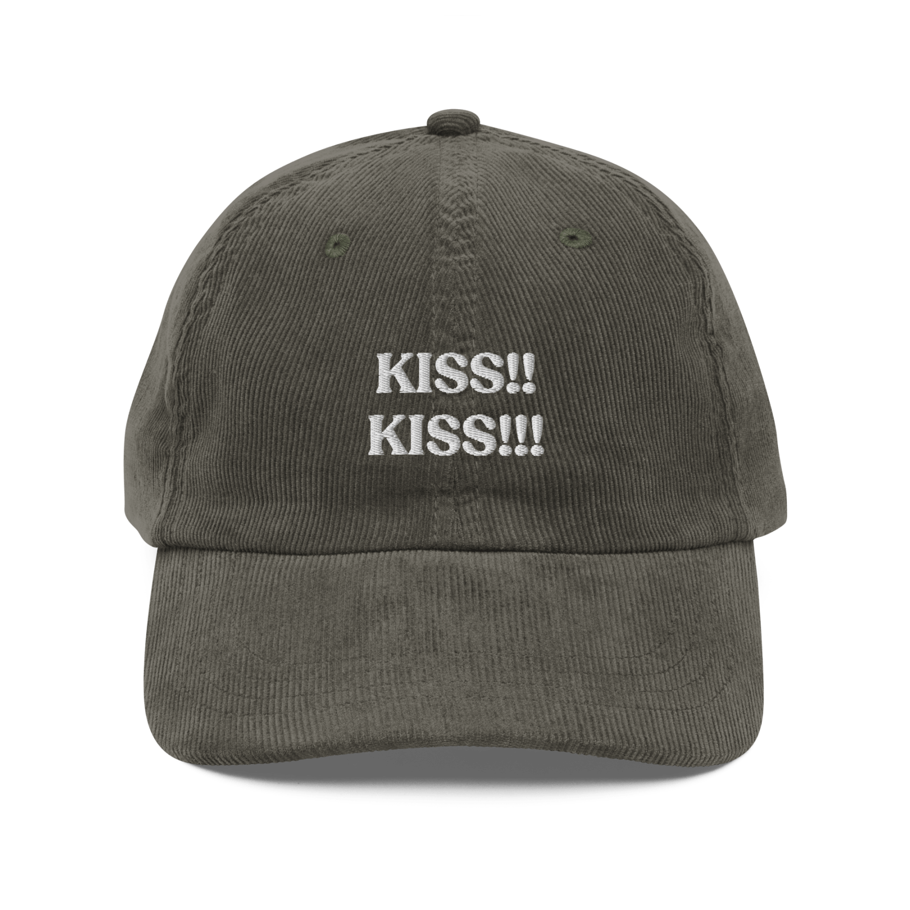Kiss!! Kiss!! Embroidered Hat - Polychrome Goods