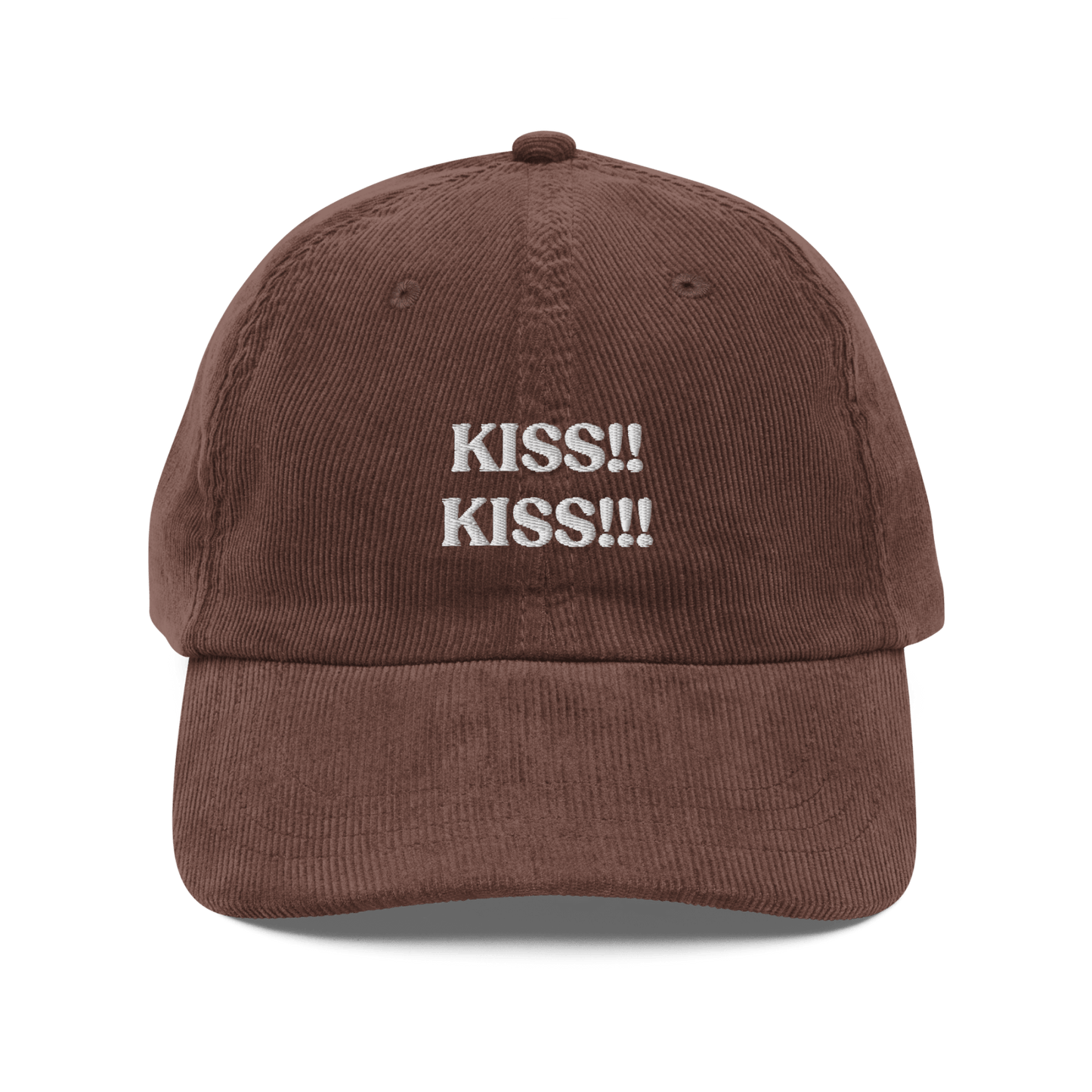 Kiss!! Kiss!! Embroidered Hat - Polychrome Goods