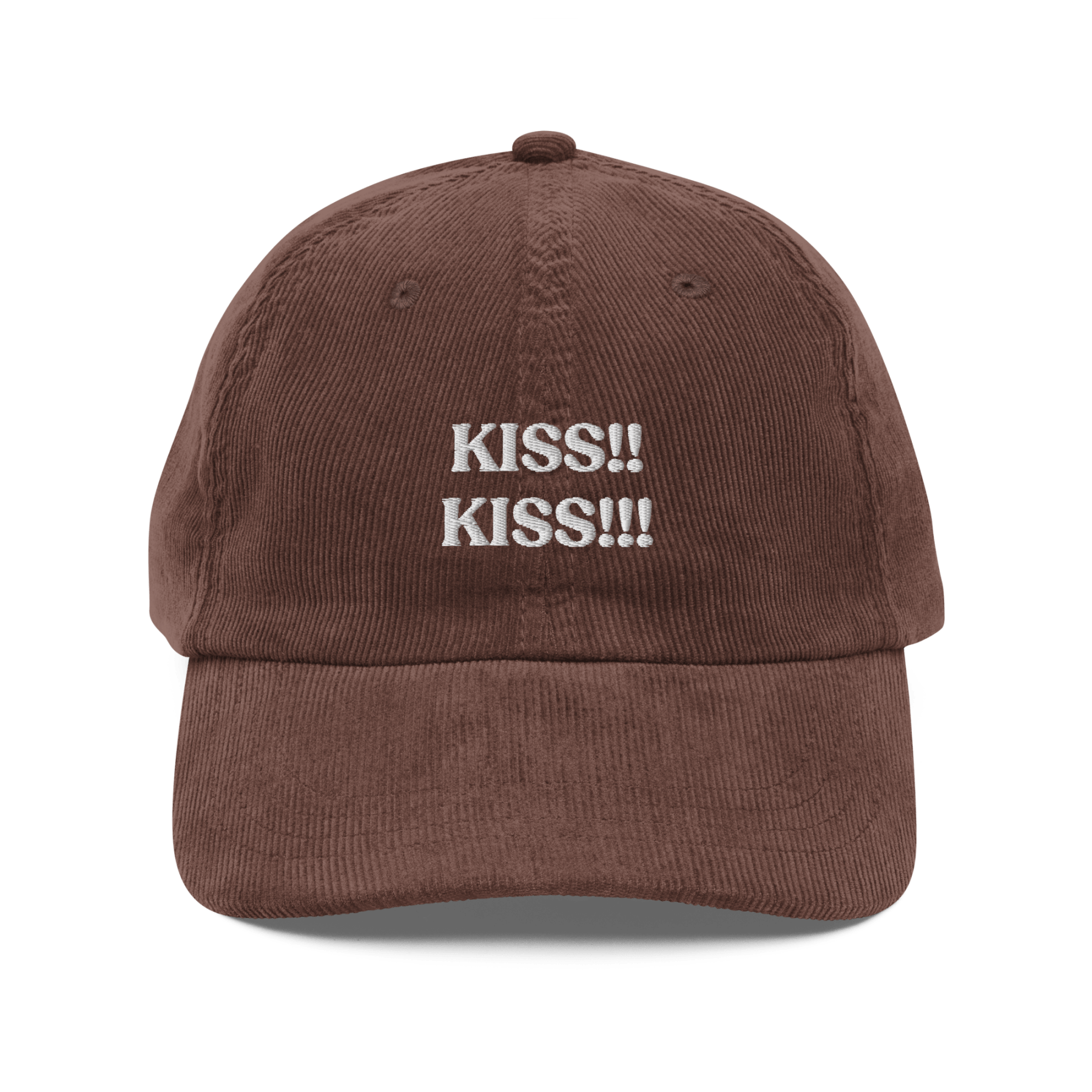 Kiss!! Kiss!! Embroidered Hat - Polychrome Goods