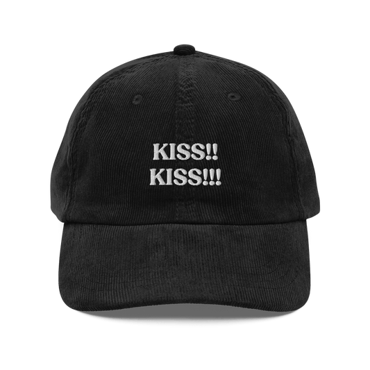 Kiss!! Kiss!! Embroidered Hat - Polychrome Goods