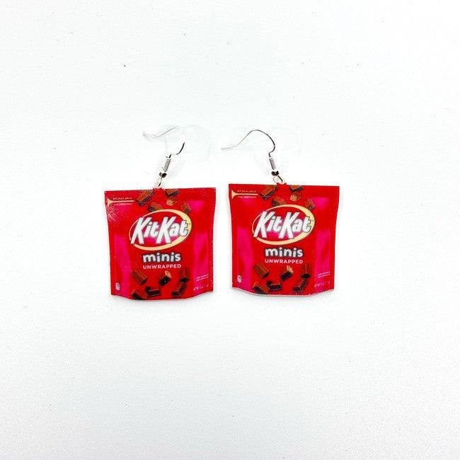 Kit Kat Minis Bag Earrings - Polychrome Goods 🍊