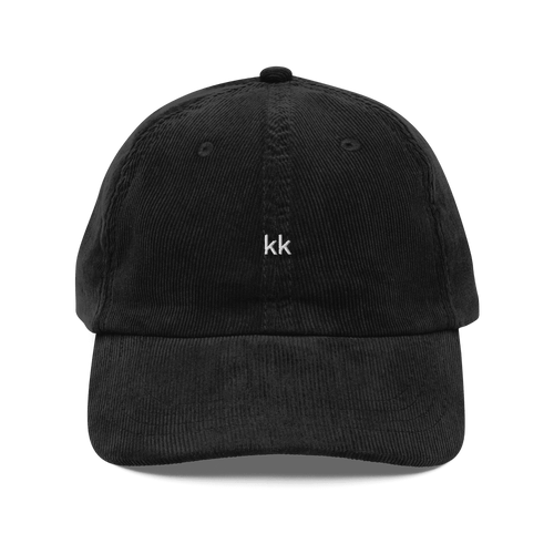 'kk' Vintage Corduroy Cap