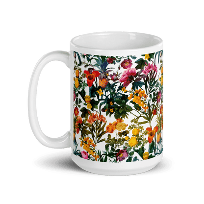 “Kyra” Flower Print Mug - Polychrome Goods 🍊