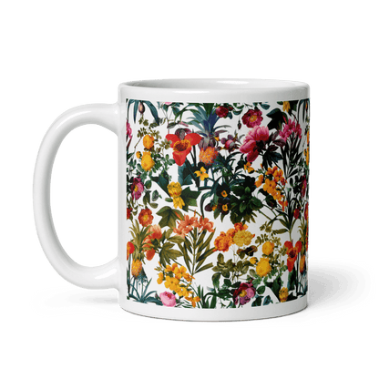 “Kyra” Flower Print Mug - Polychrome Goods 🍊