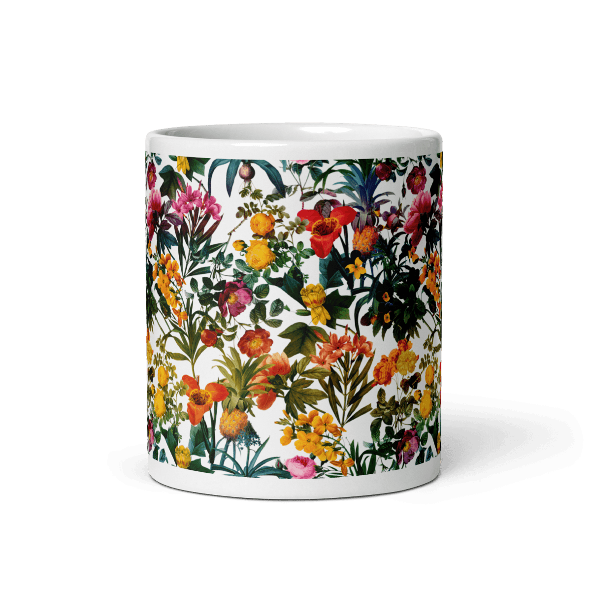 “Kyra” Flower Print Mug - Polychrome Goods 🍊