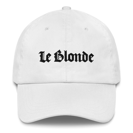 Le Blonde Embroidered Hat - Polychrome Goods 🍊