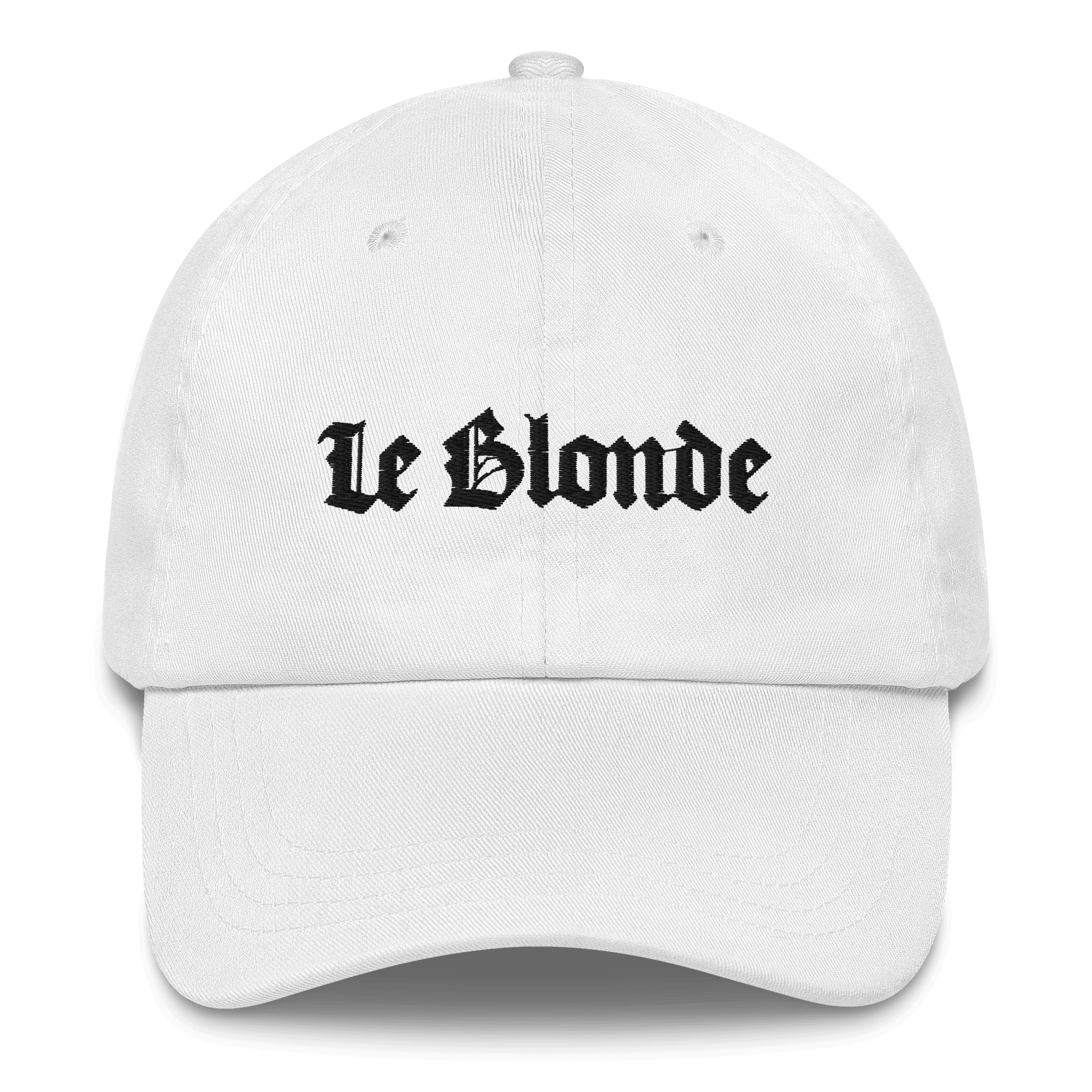 Le Blonde Embroidered Hat - Polychrome Goods 🍊