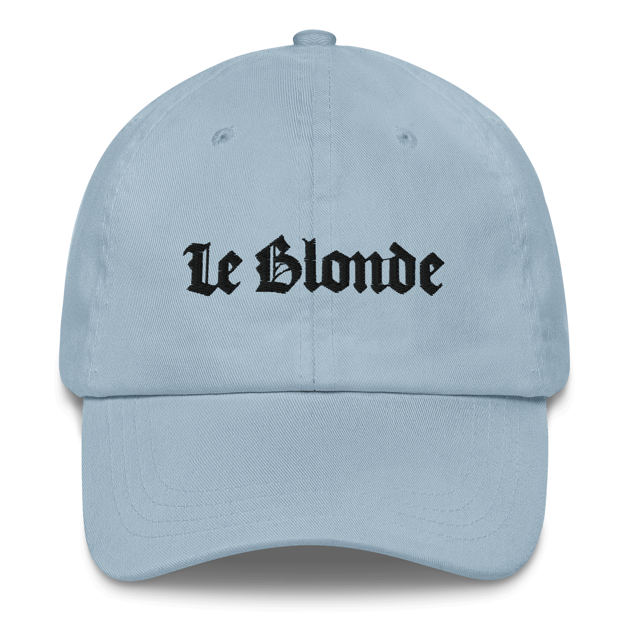 Le Blonde Embroidered Hat - Polychrome Goods 🍊