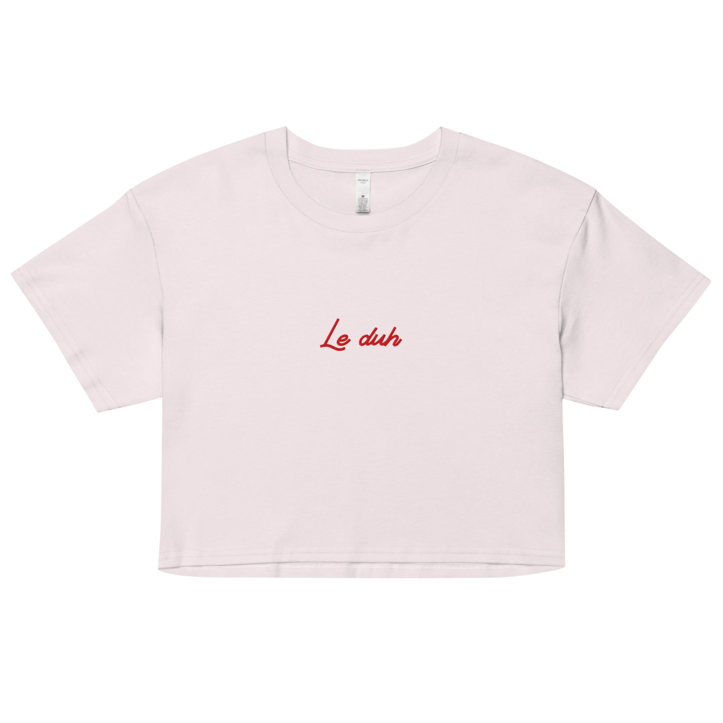 Le Duh Embroidered Crop Top - Polychrome Goods 🍊