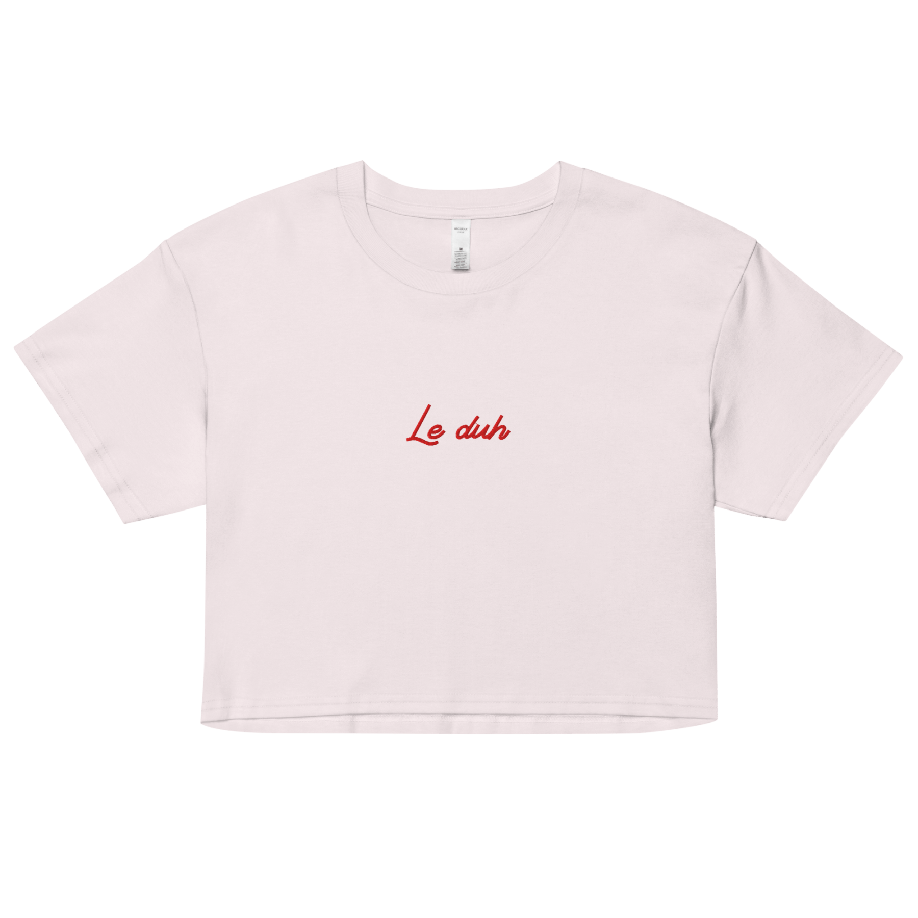 Le Duh Embroidered Crop Top - Polychrome Goods 🍊