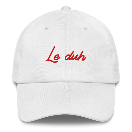 Le Duh Embroidered Hat - Polychrome Goods 🍊