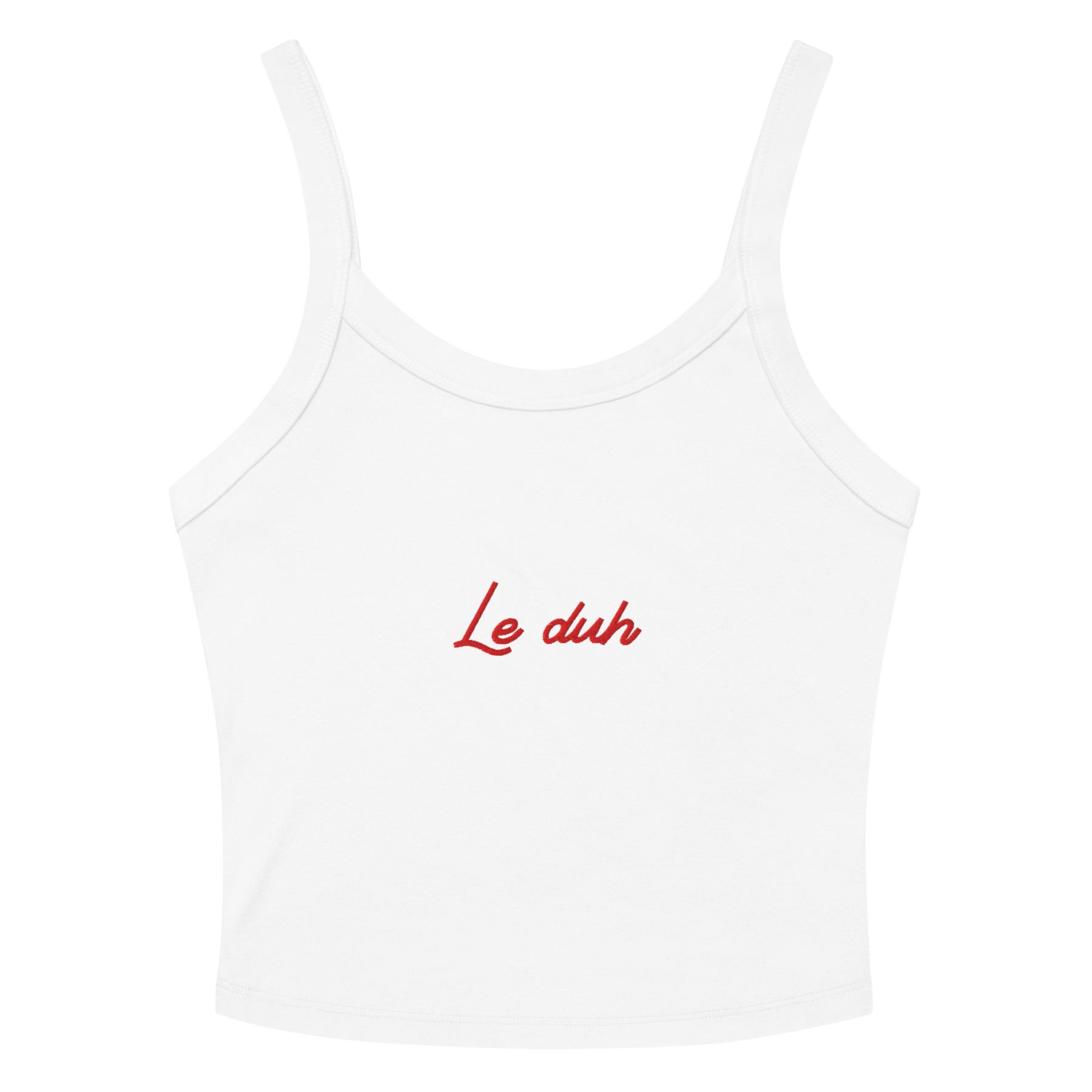 Le Duh Embroidered Tank Top - Polychrome Goods 🍊