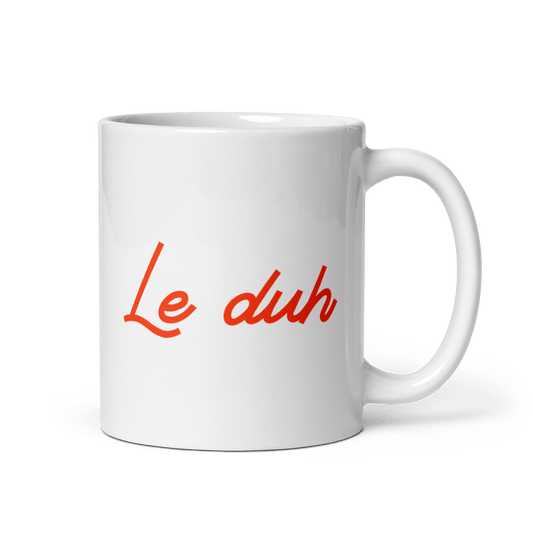 Le Duh Mug - Polychrome Goods 🍊