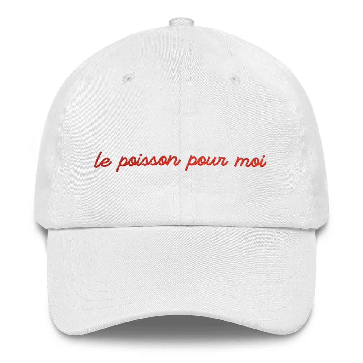 Le Poisson Pour Moi Gradient Embroidered Hat - Polychrome Goods 🍊