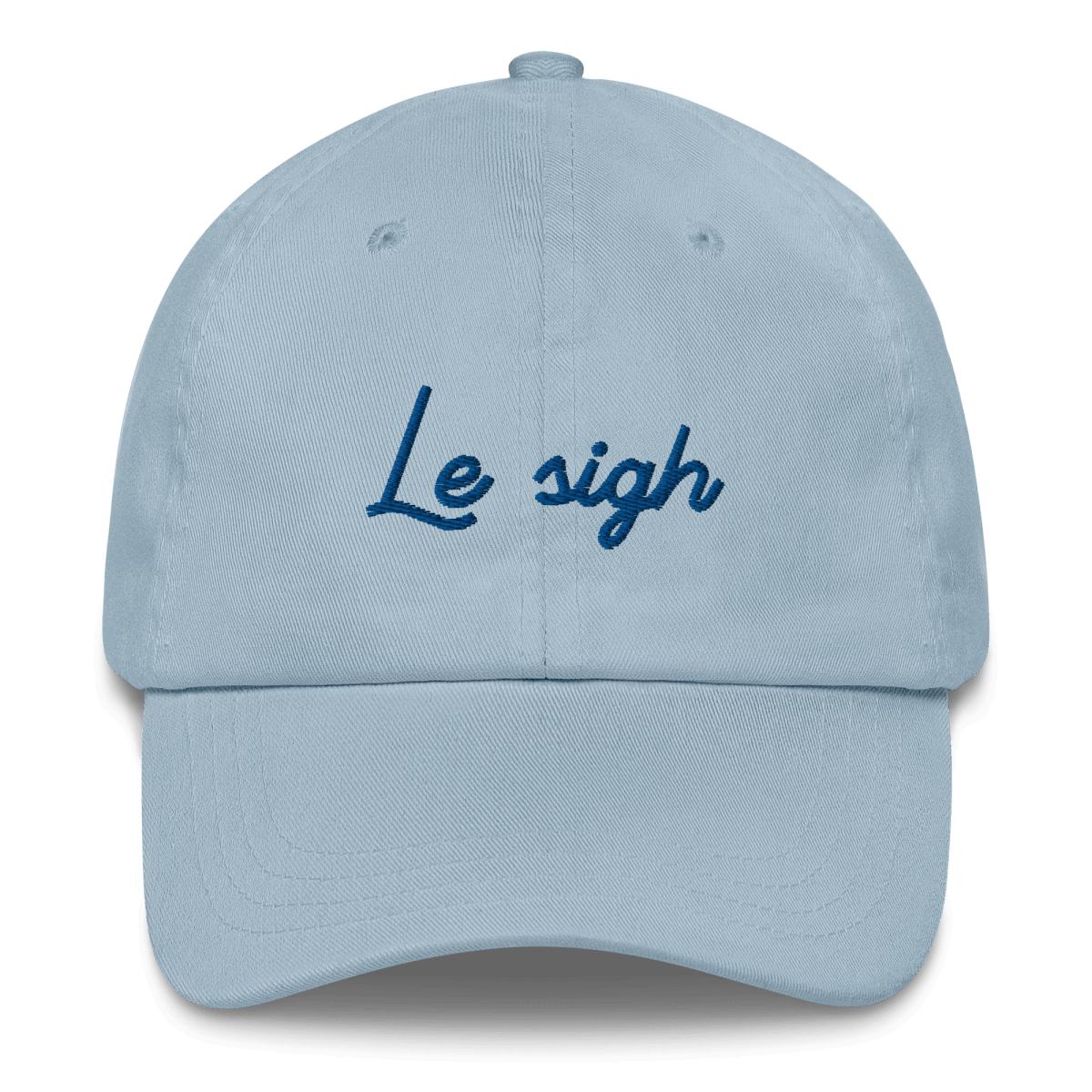 Le Sigh Embroidered Hat - Polychrome Goods 🍊