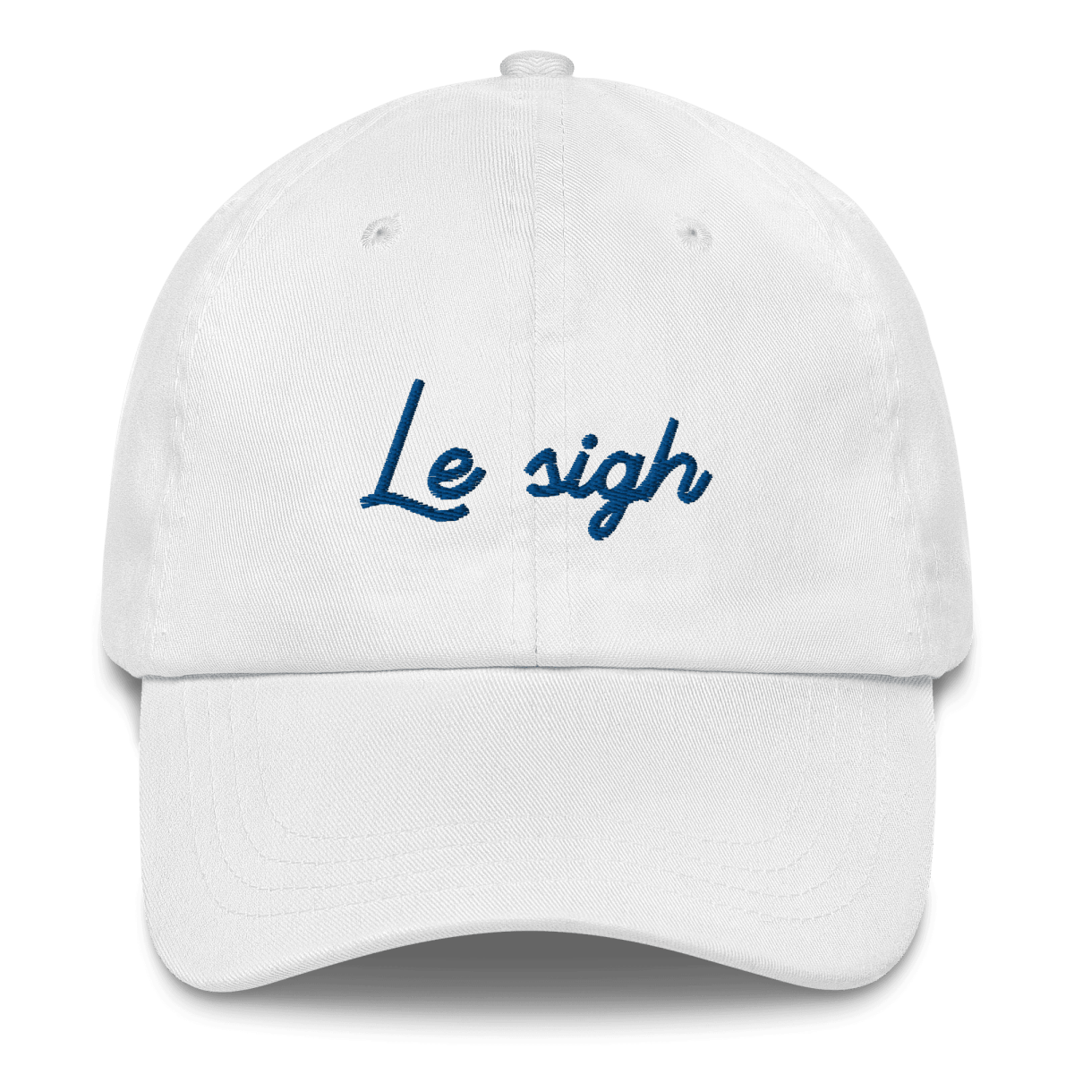 Le Sigh Embroidered Hat - Polychrome Goods 🍊