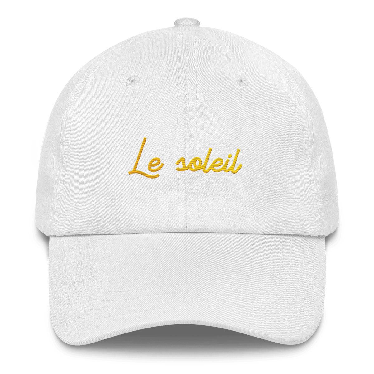 Le Soleil Gradient Embroidered Hat - Polychrome Goods 🍊