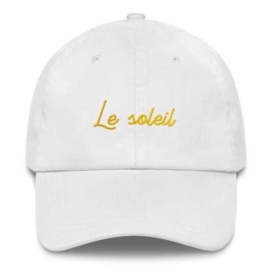 Le Soleil Gradient Embroidered Hat - Polychrome Goods 🍊