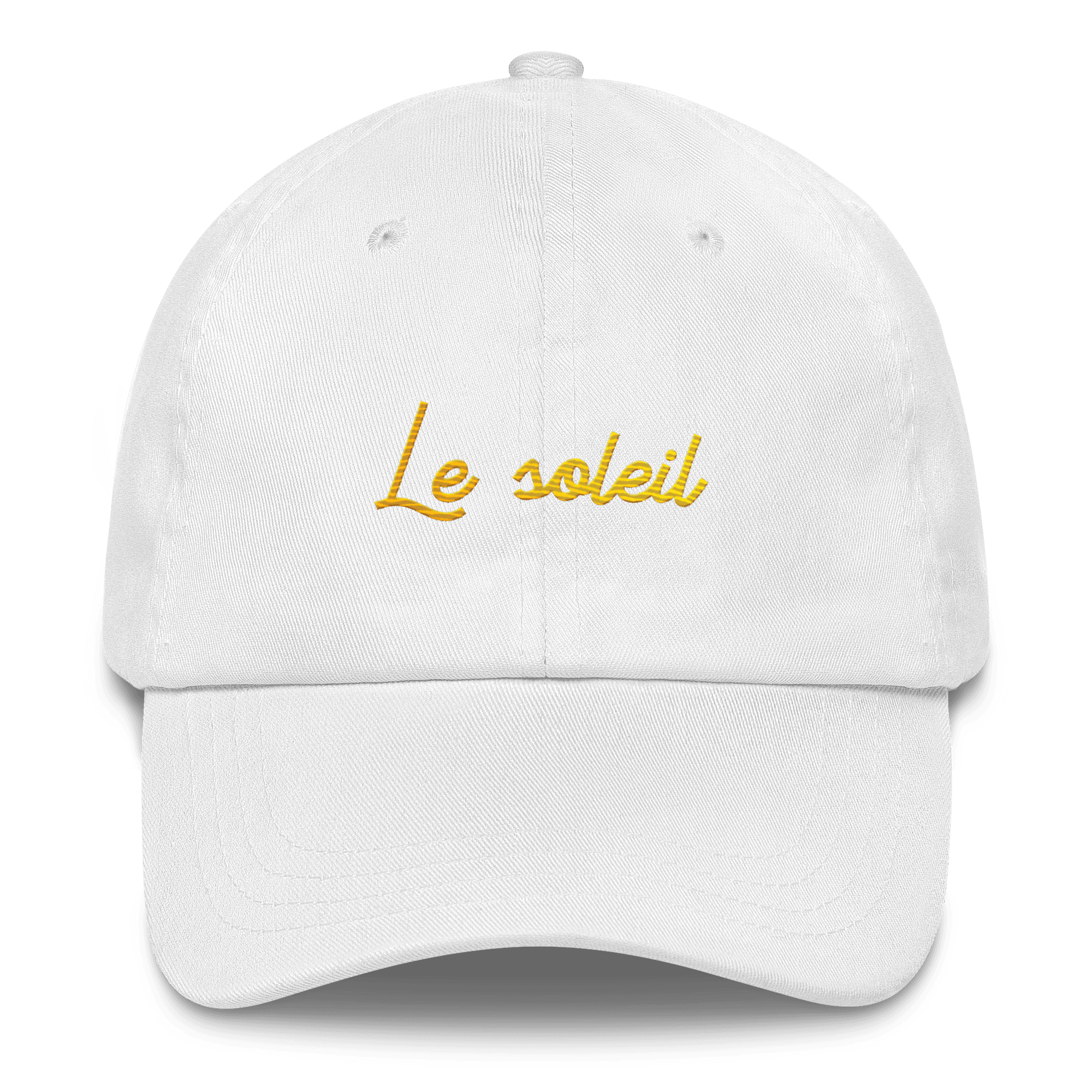 Le Soleil Gradient Embroidered Hat - Polychrome Goods 🍊