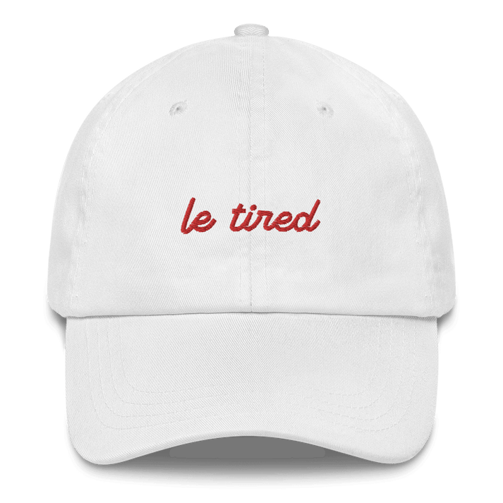 Le Tired Trucker Hat