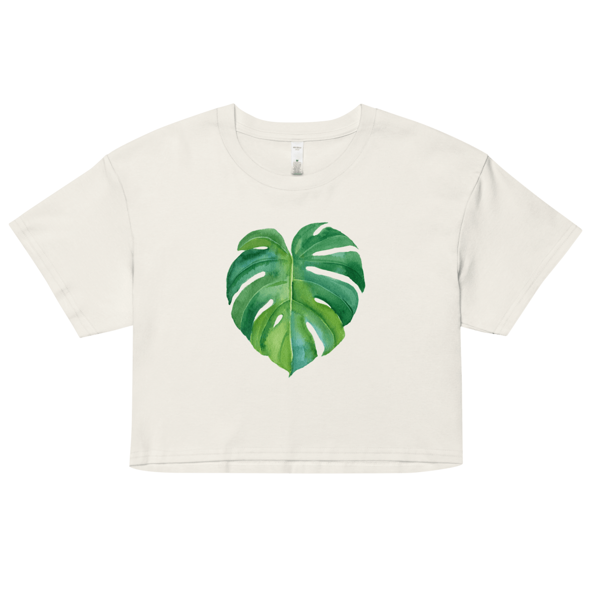 Leafy Monstera Crop Top - Polychrome Goods 🍊