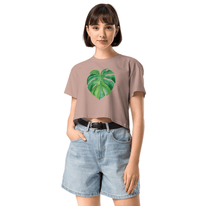 Leafy Monstera Crop Top - Polychrome Goods 🍊