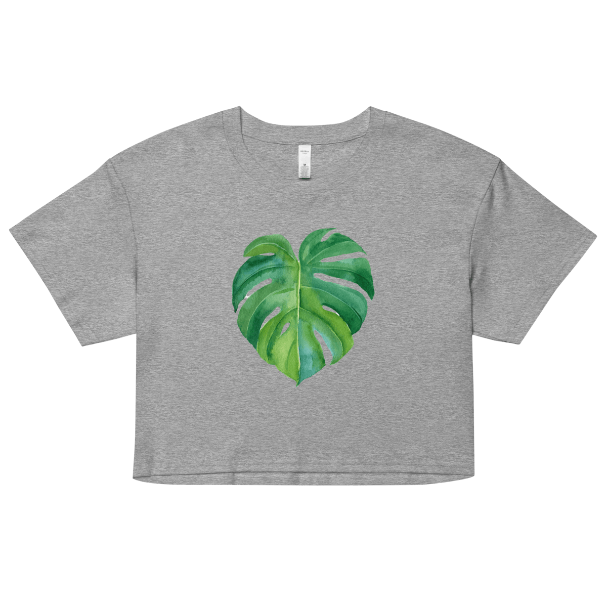 Leafy Monstera Crop Top - Polychrome Goods 🍊